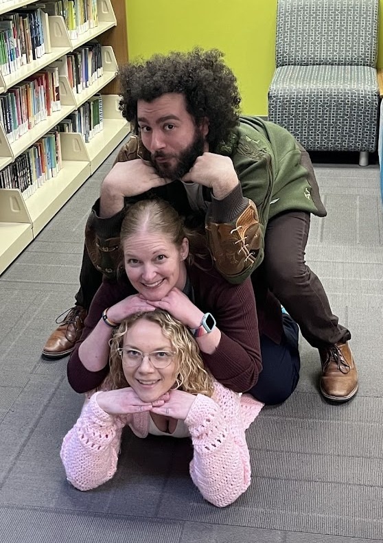 Top to bottom, Simon, Molly, and Mary stacked from Waupaca.